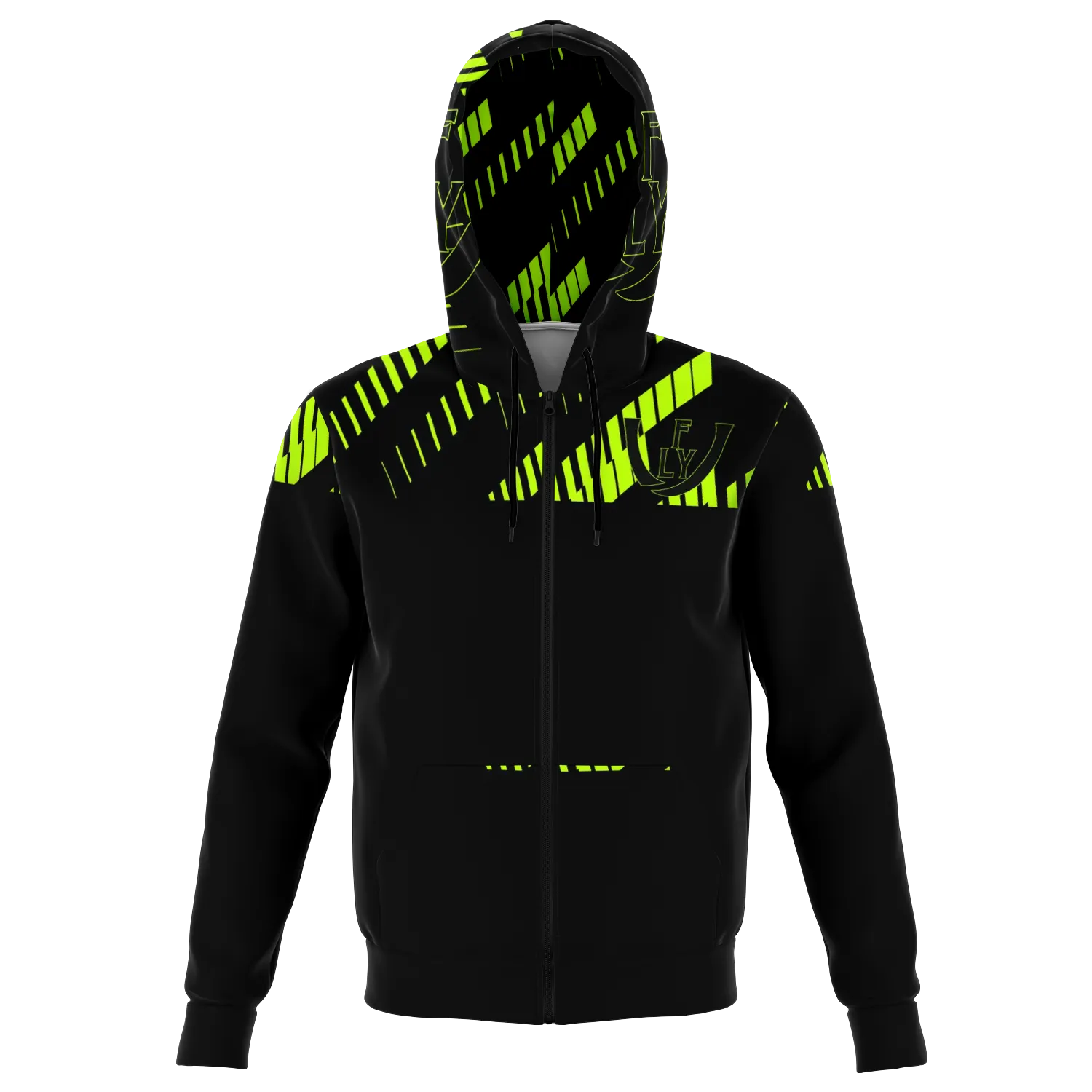( Neon ) Zip-Up Hoodie