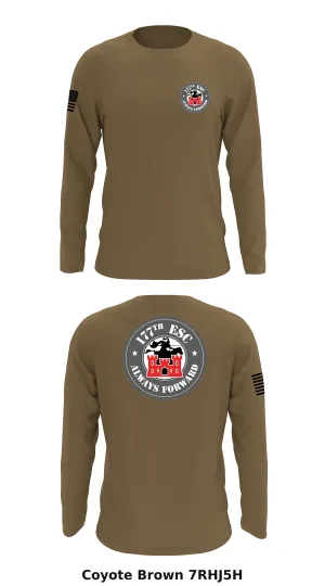 177th Engineer Support Company  Store 1 Core Men's LS Performance Tee - 7RHJ5H