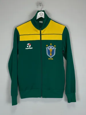 1980/82 BRAZIL TRACK JACKET (S) TOPPER