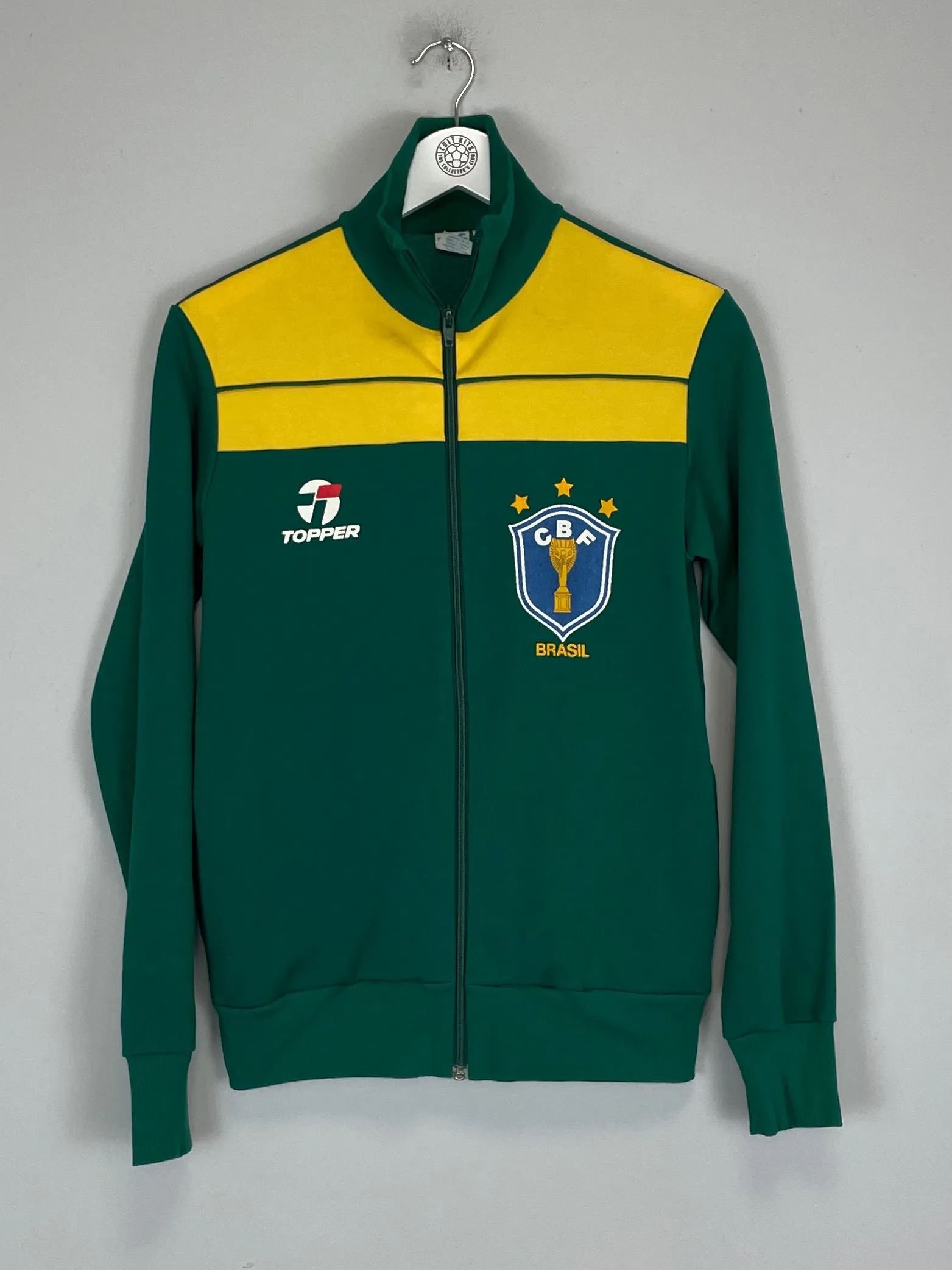 1980/82 BRAZIL TRACK JACKET (S) TOPPER