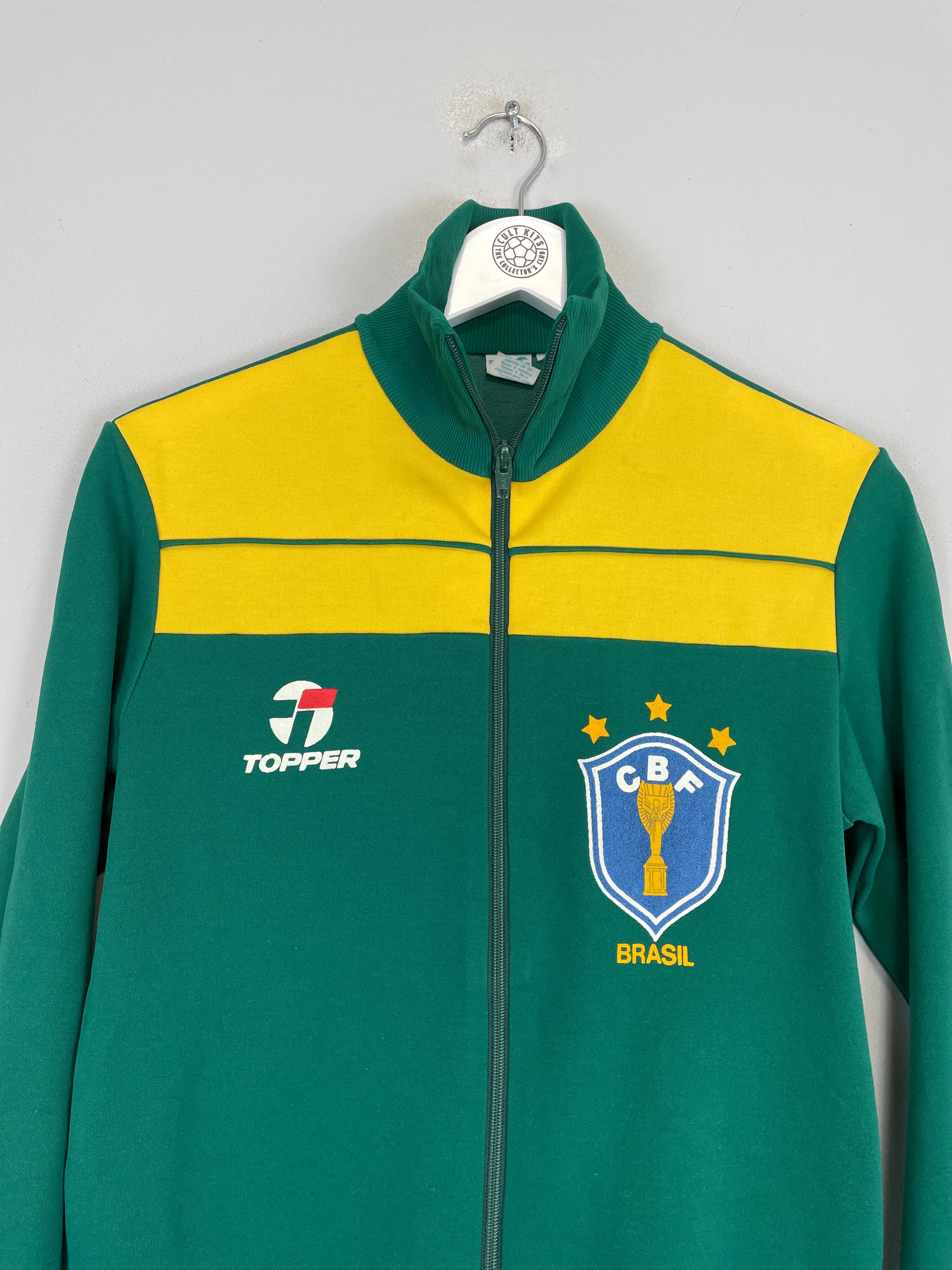 1980/82 BRAZIL TRACK JACKET (S) TOPPER