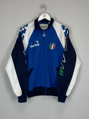 1990/92 ITALY TRACK JACKET (L) DIADORA