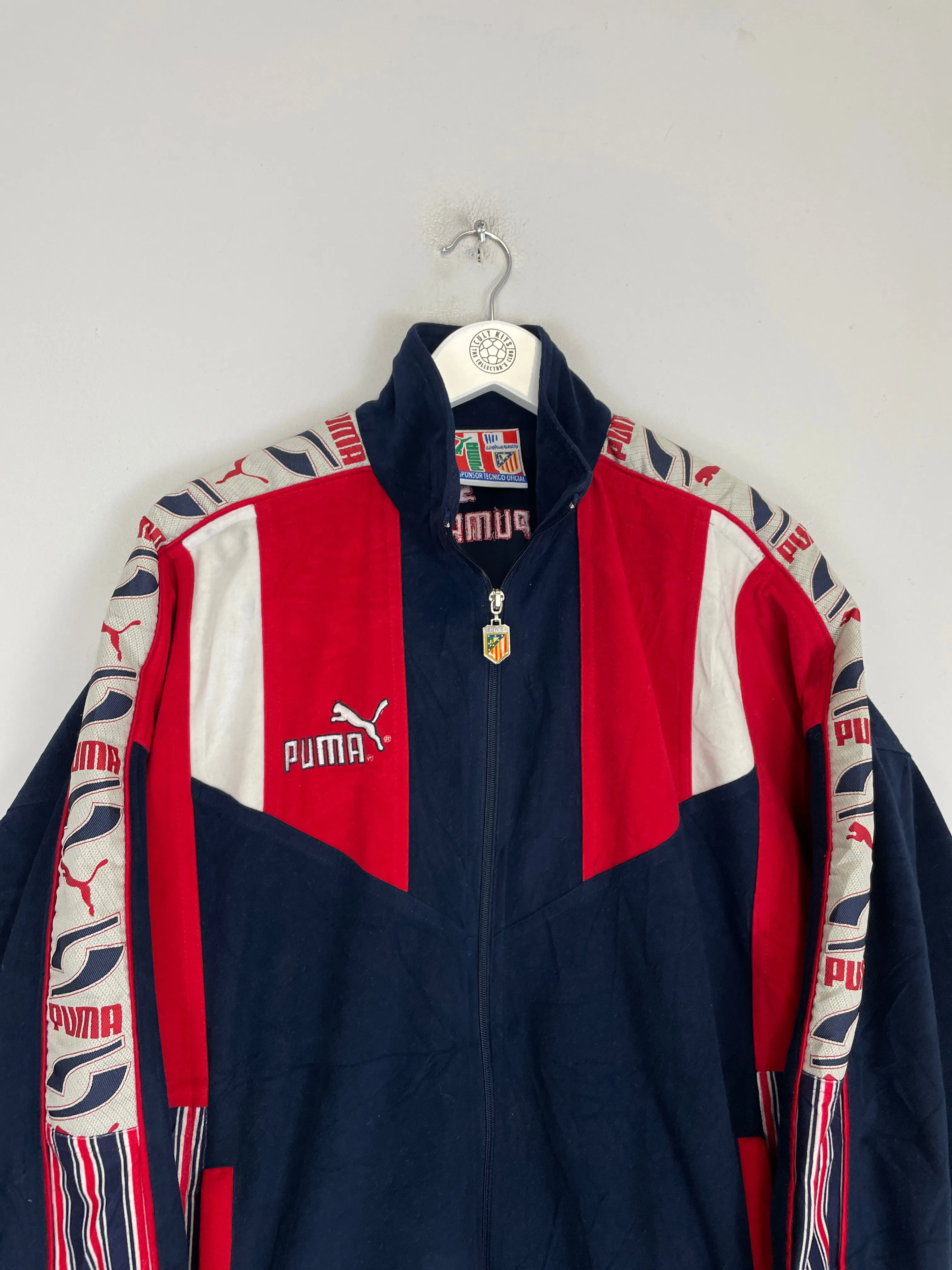 1994/95 ATLETICO MADRID TRACK JACKET (M) PUMA