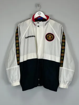 1996/97 MANCHESTER UNITED TRACK JACKET (M) UMBRO