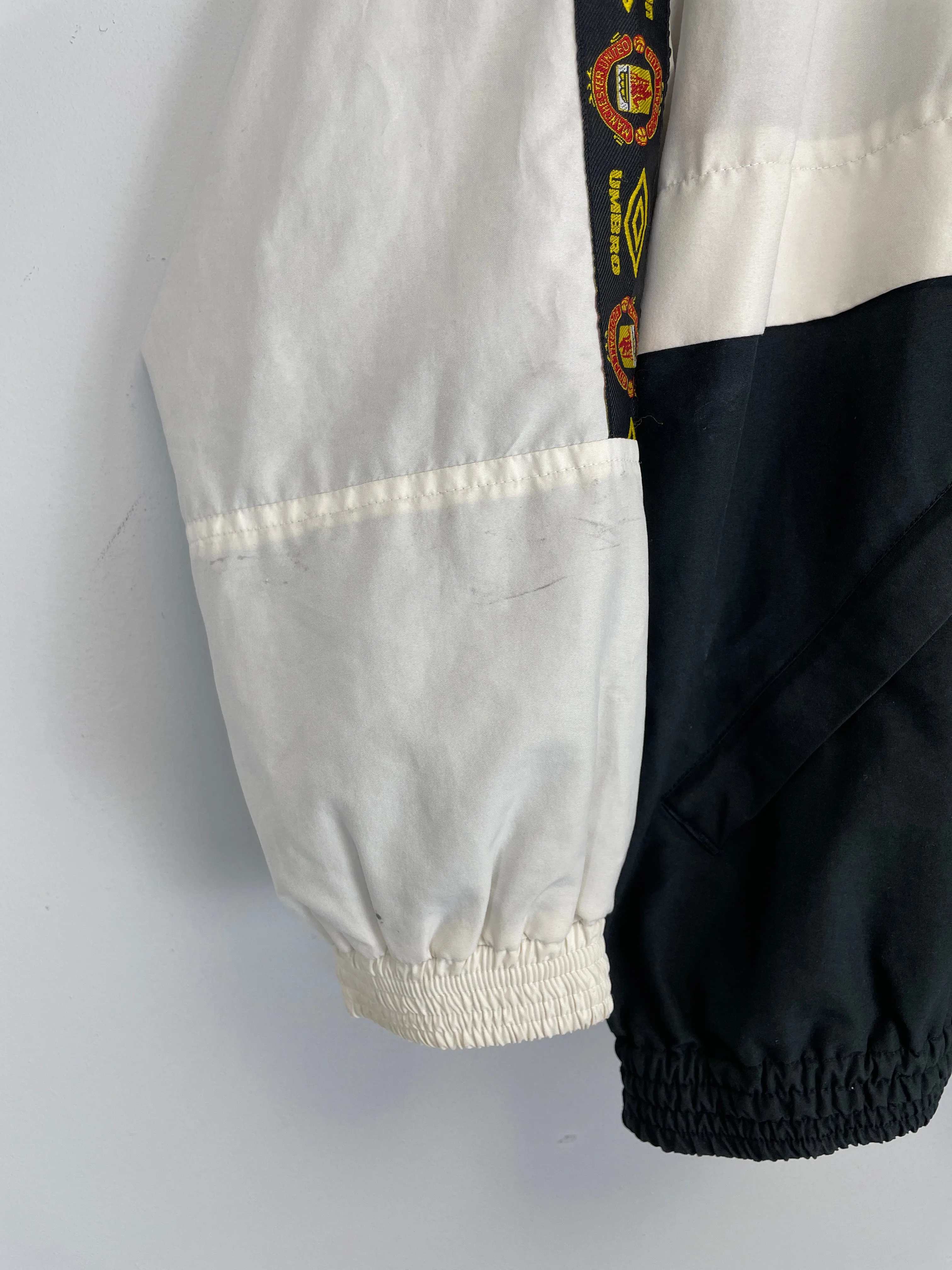 1996/97 MANCHESTER UNITED TRACK JACKET (M) UMBRO