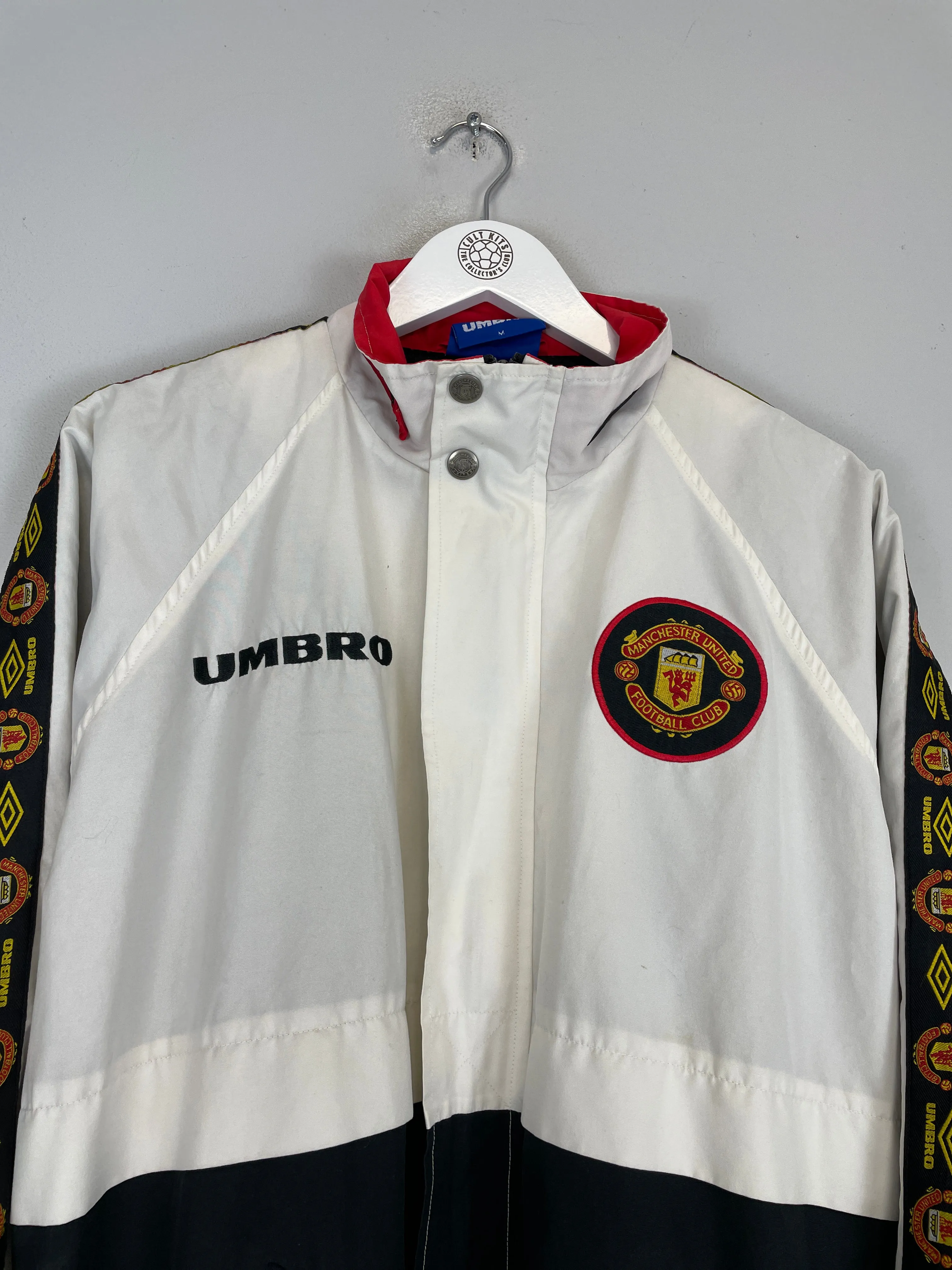 1996/97 MANCHESTER UNITED TRACK JACKET (M) UMBRO