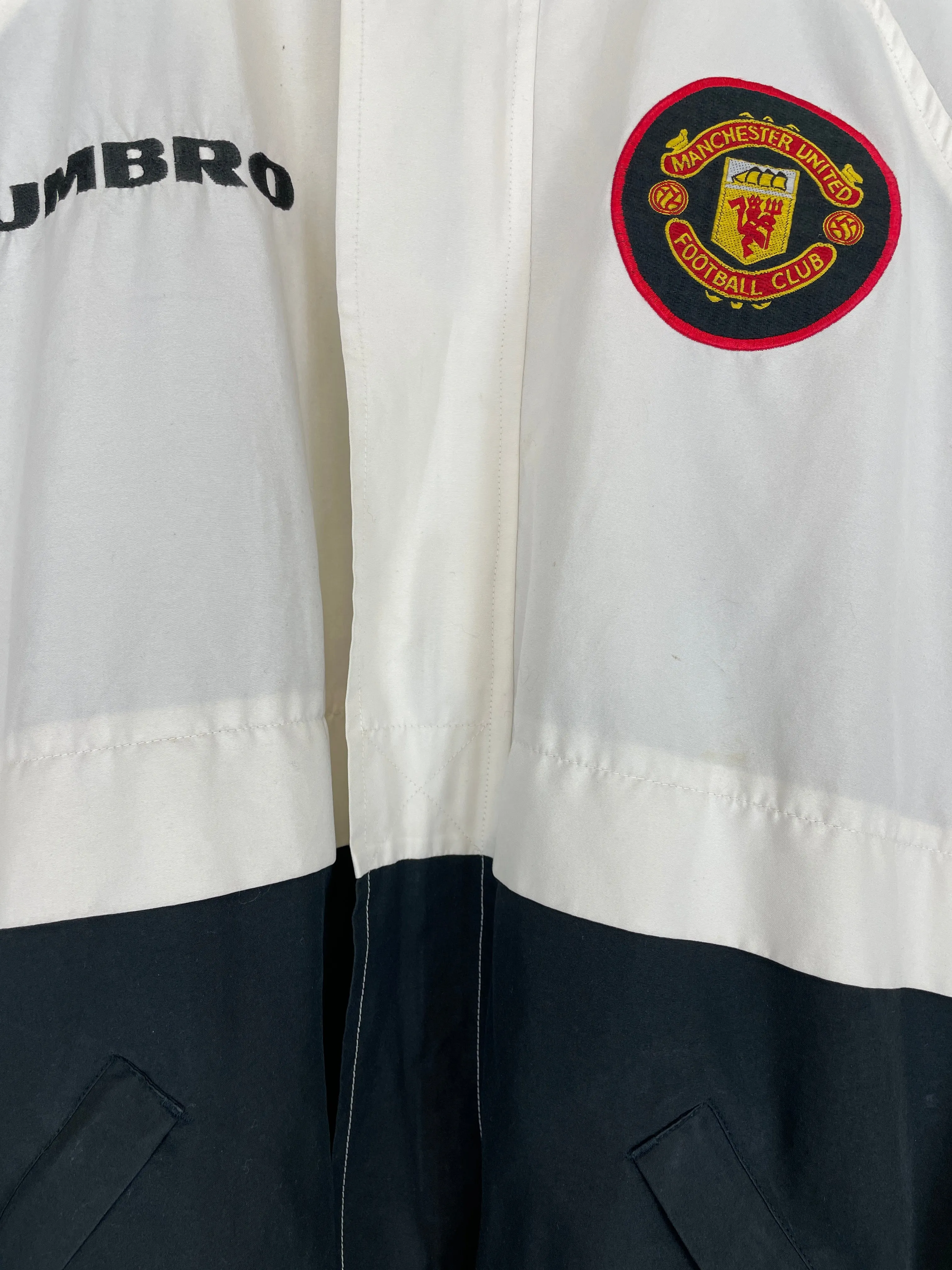 1996/97 MANCHESTER UNITED TRACK JACKET (M) UMBRO