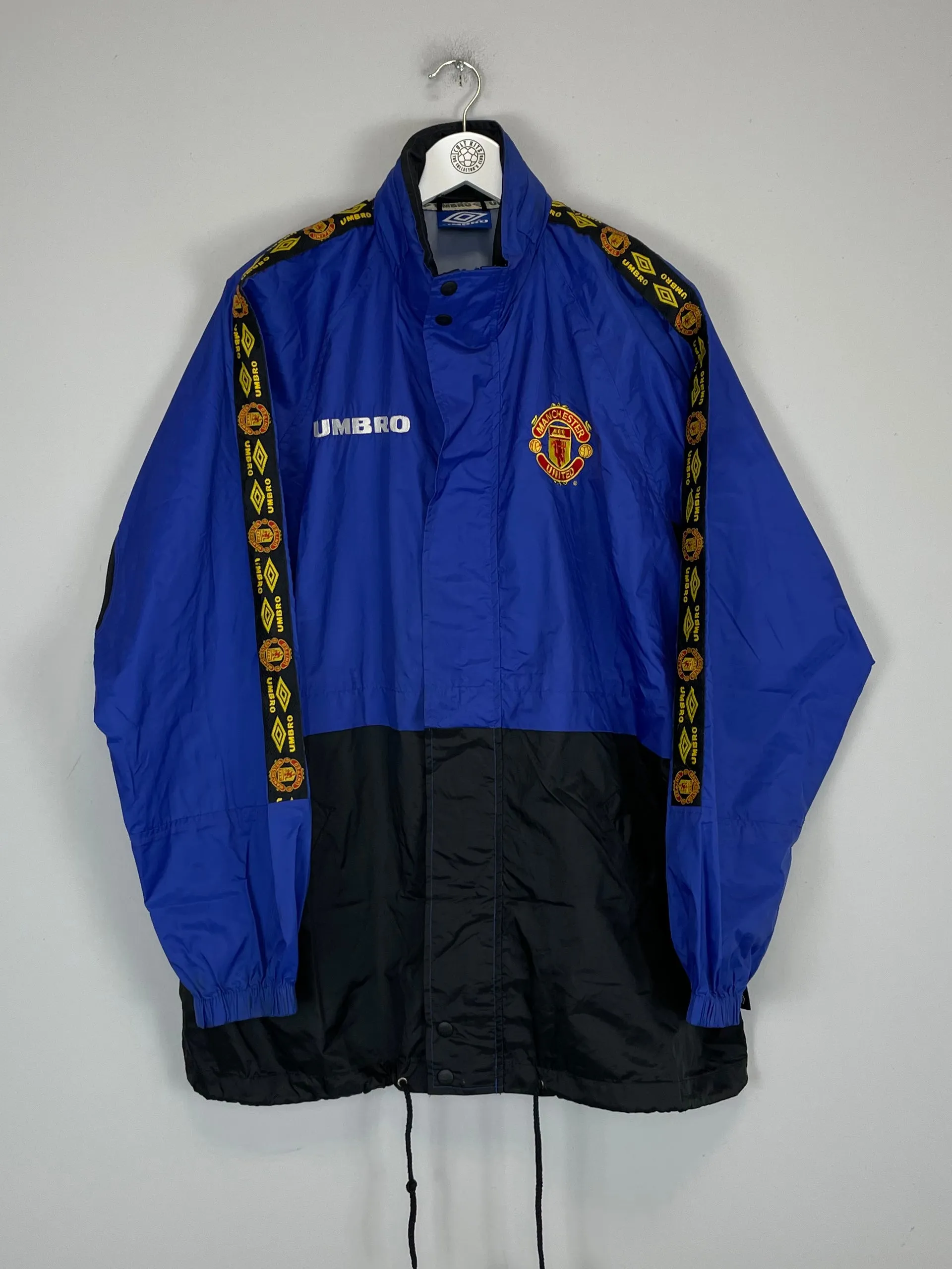 1996/98 MANCHESTER UNITED TRACK JACKET (L) UMBRO