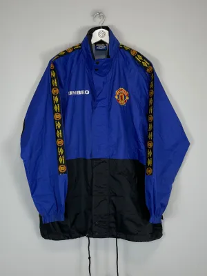 1996/98 MANCHESTER UNITED TRACK JACKET (L) UMBRO