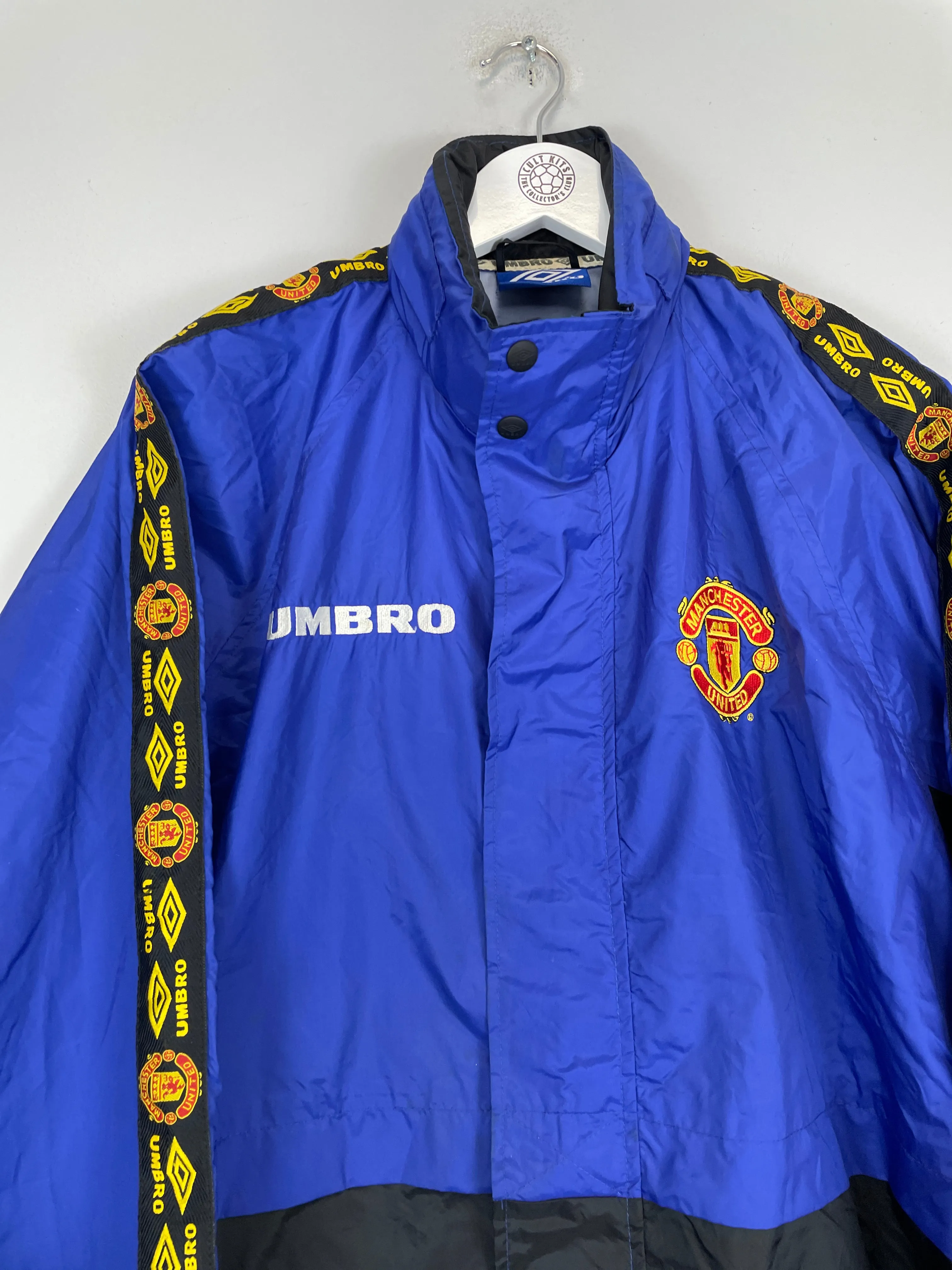 1996/98 MANCHESTER UNITED TRACK JACKET (L) UMBRO