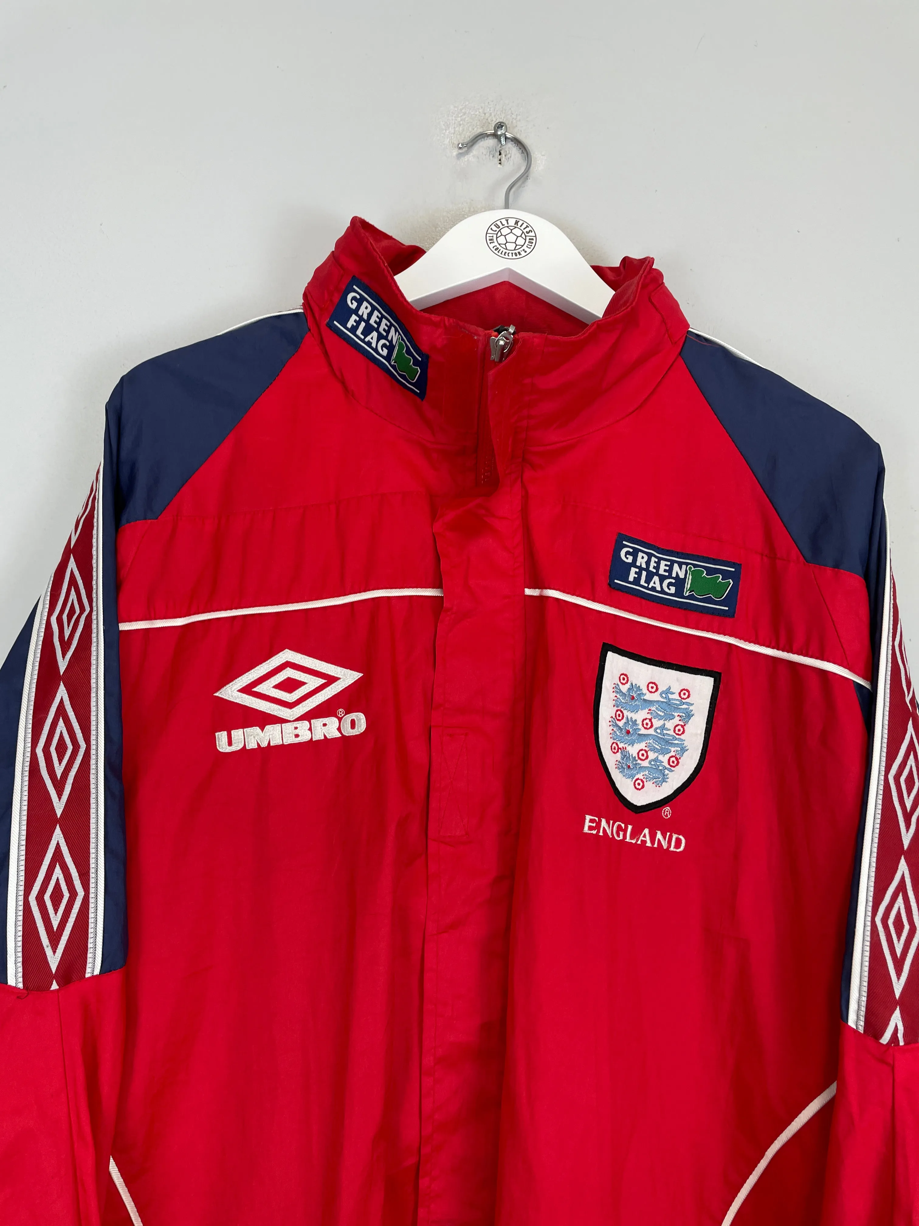 1998 ENGLAND TRACK JACKET (XL) UMBRO
