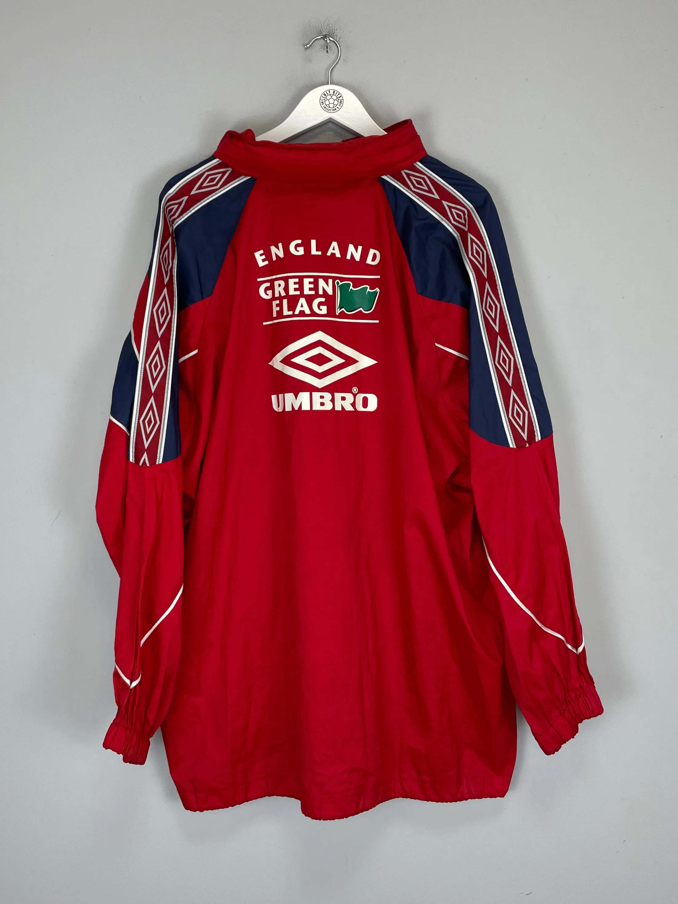 1998 ENGLAND TRACK JACKET (XL) UMBRO