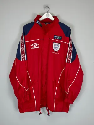 1998 ENGLAND TRACK JACKET (XL) UMBRO