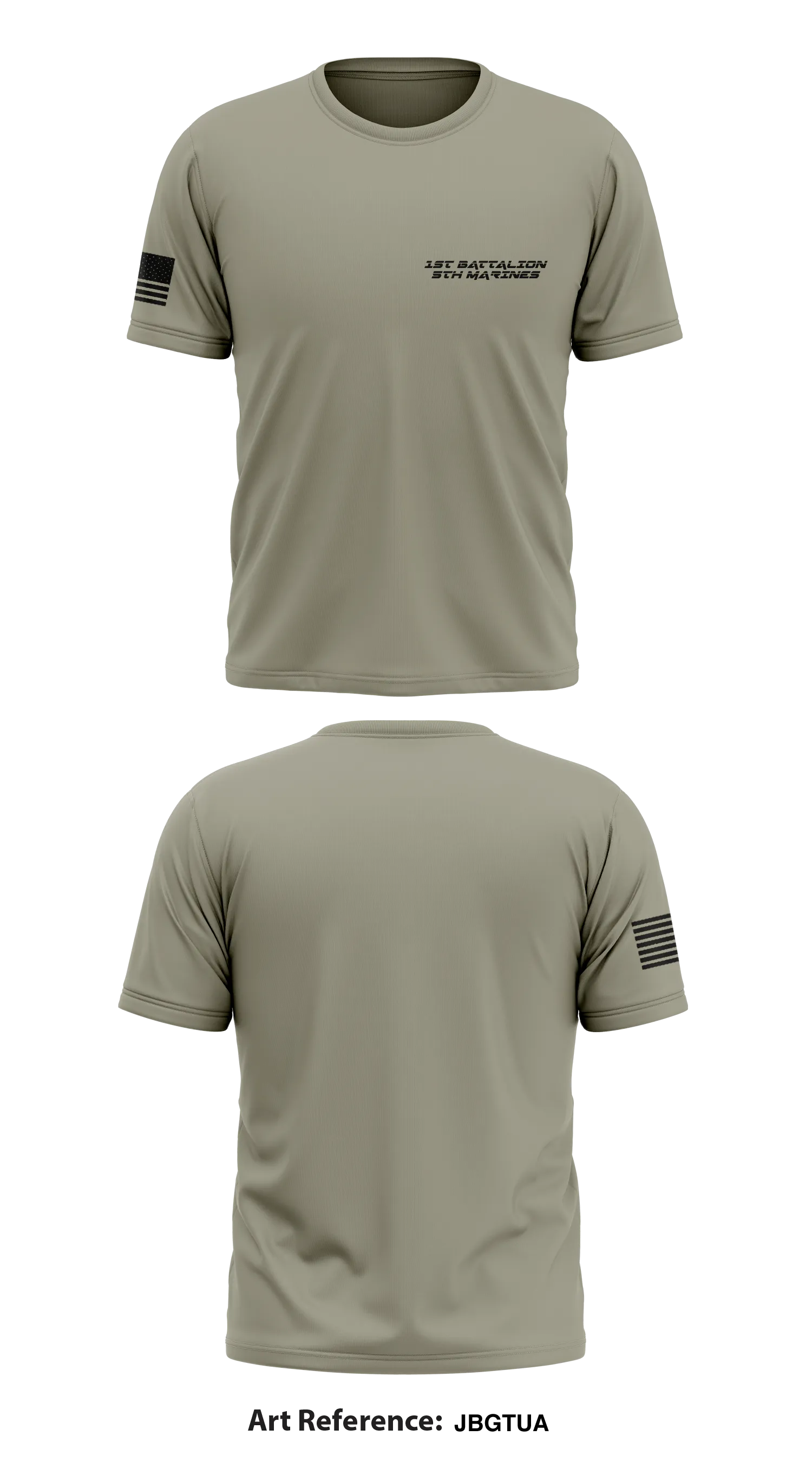 1st battalion 5th Marines Store 1 Core Men's SS Performance Tee - JBGTuA