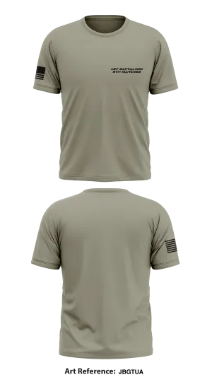 1st battalion 5th Marines Store 1 Core Men's SS Performance Tee - JBGTuA