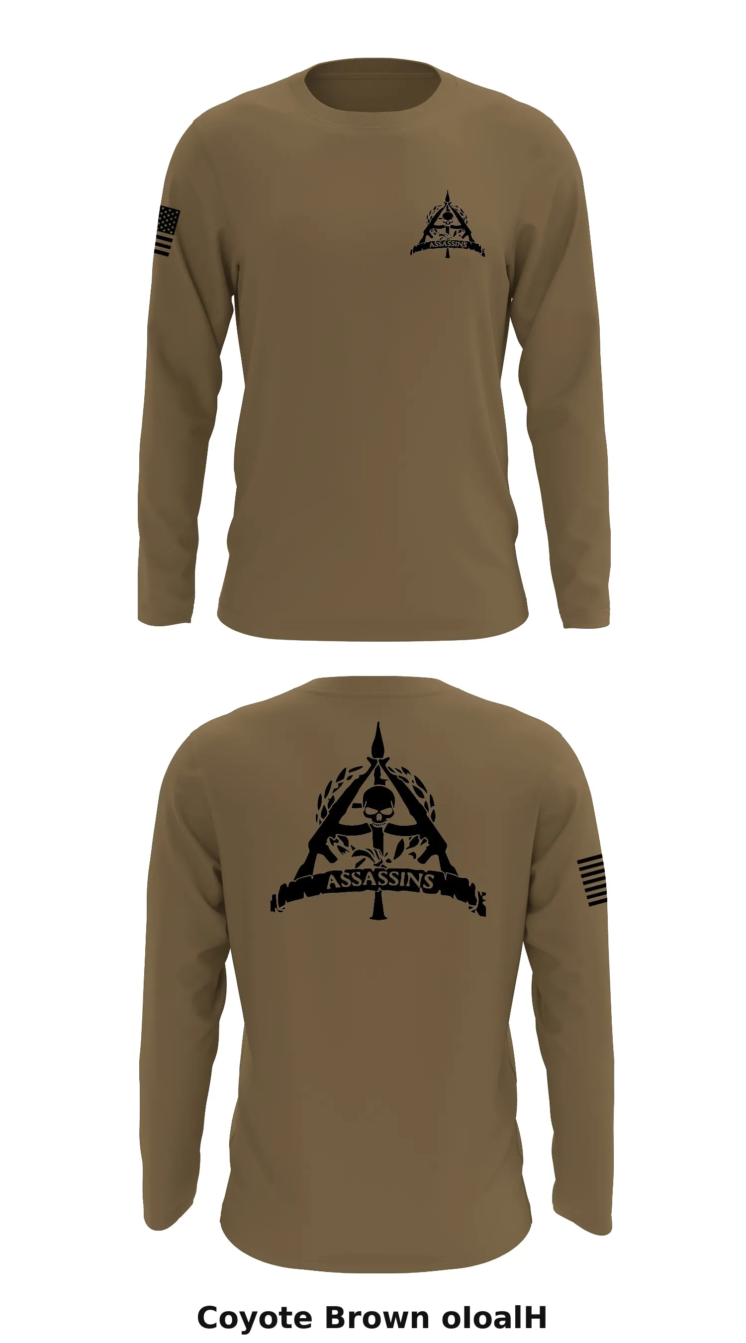 1st PLT, A Troop, 1/11th ACR Store 1 Core Men's LS Performance Tee - oIoalH