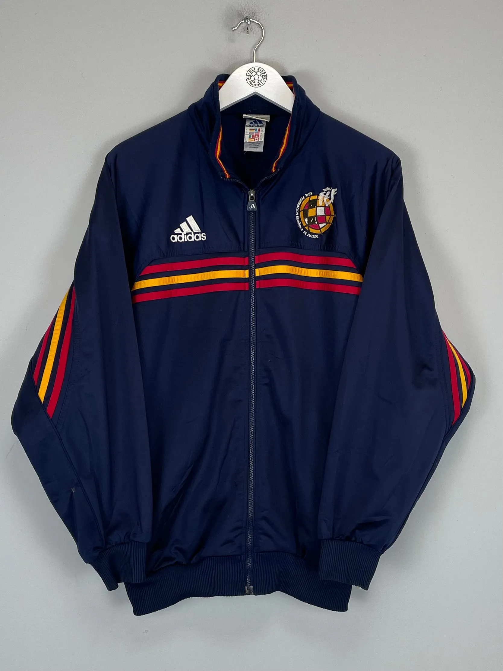 2000/02 SPAIN TRACK JACKET (M) ADIDAS