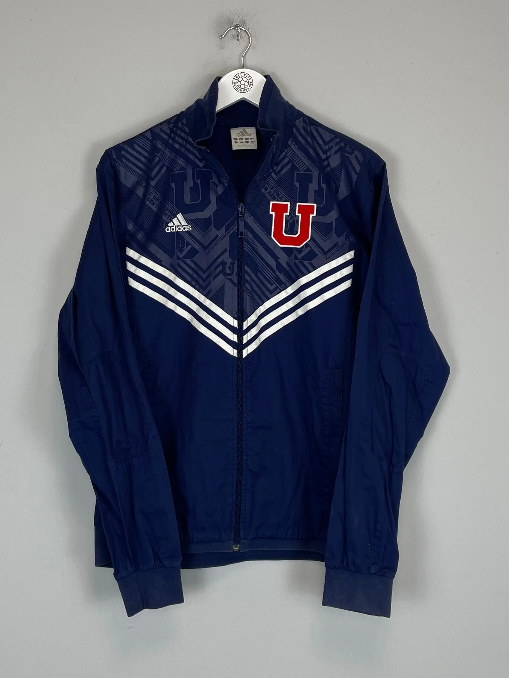 2008 UNIVERSIDAD DE CHILE TRACK JACKET (M) ADIDAS