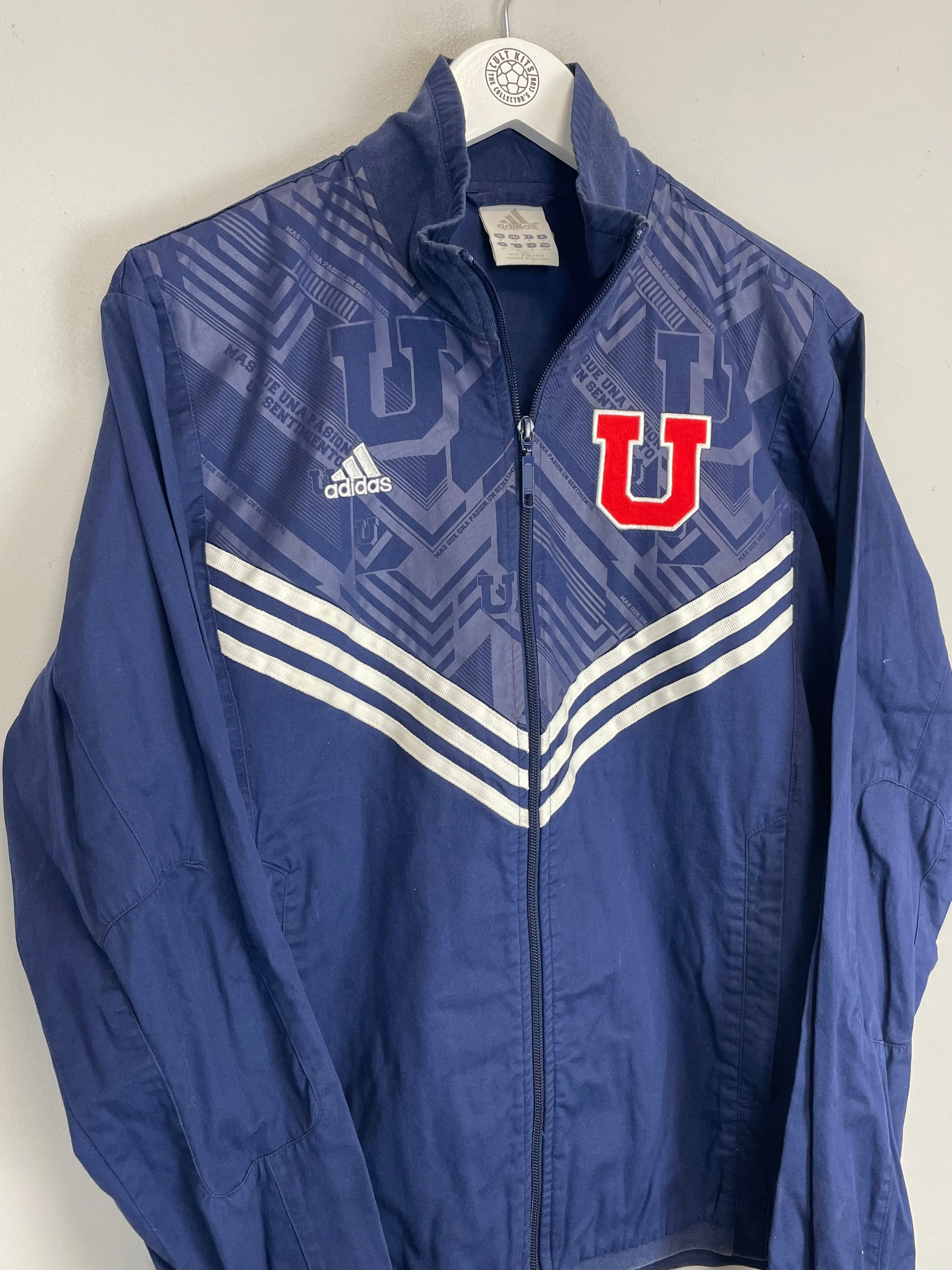 2008 UNIVERSIDAD DE CHILE TRACK JACKET (M) ADIDAS