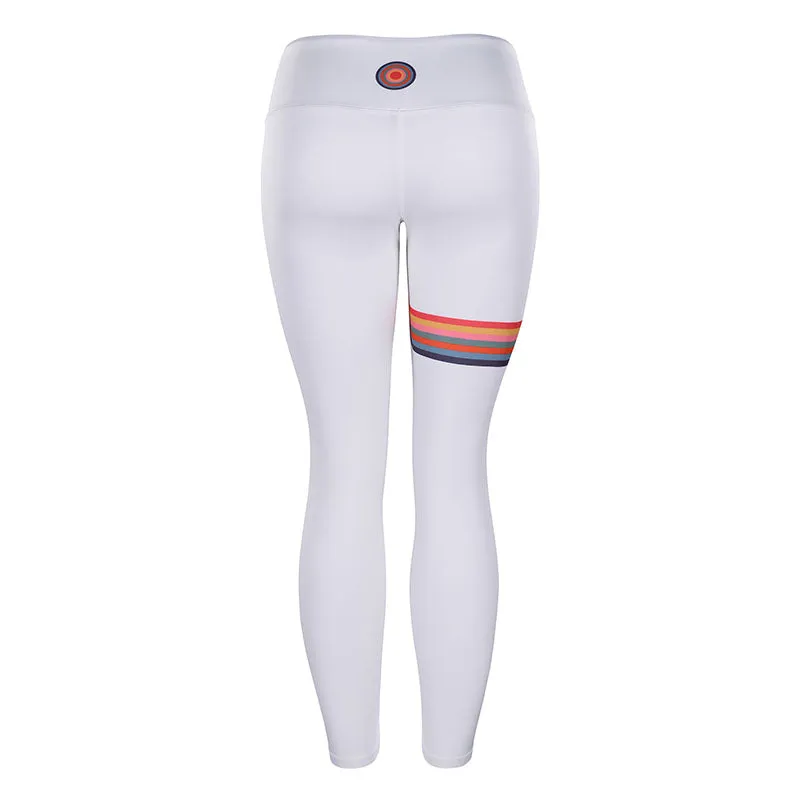 2020 Yoga Leggings High Waist YS9311W Holiday White