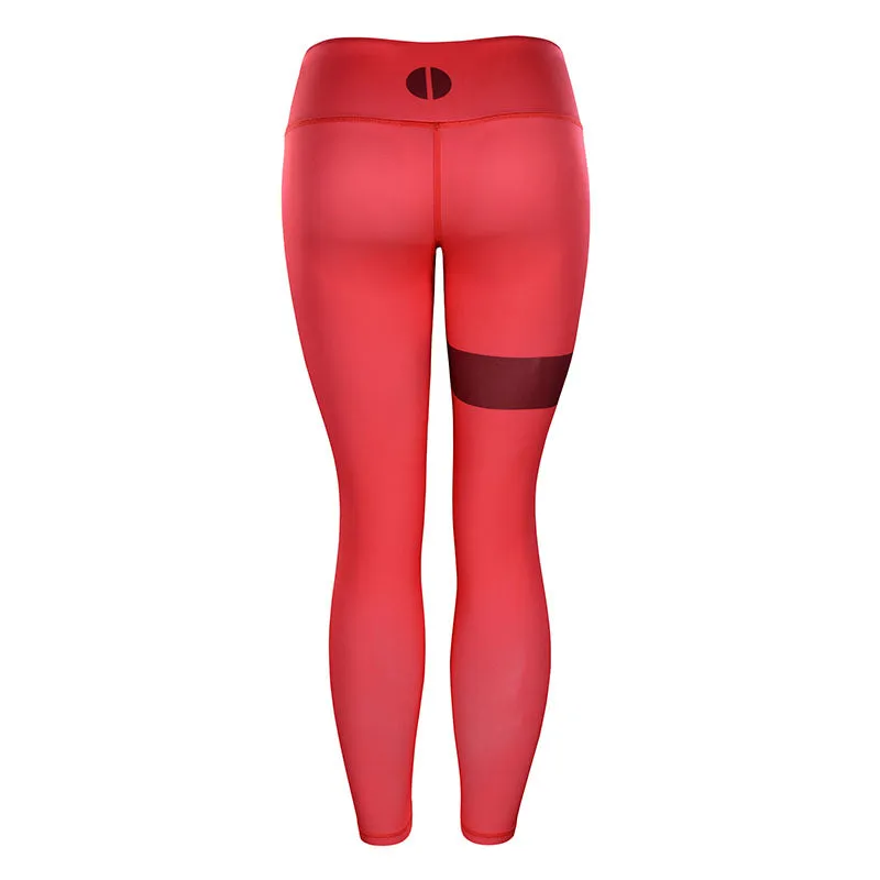 2020 Yoga Leggings High Waist YS9311W Sunday Red