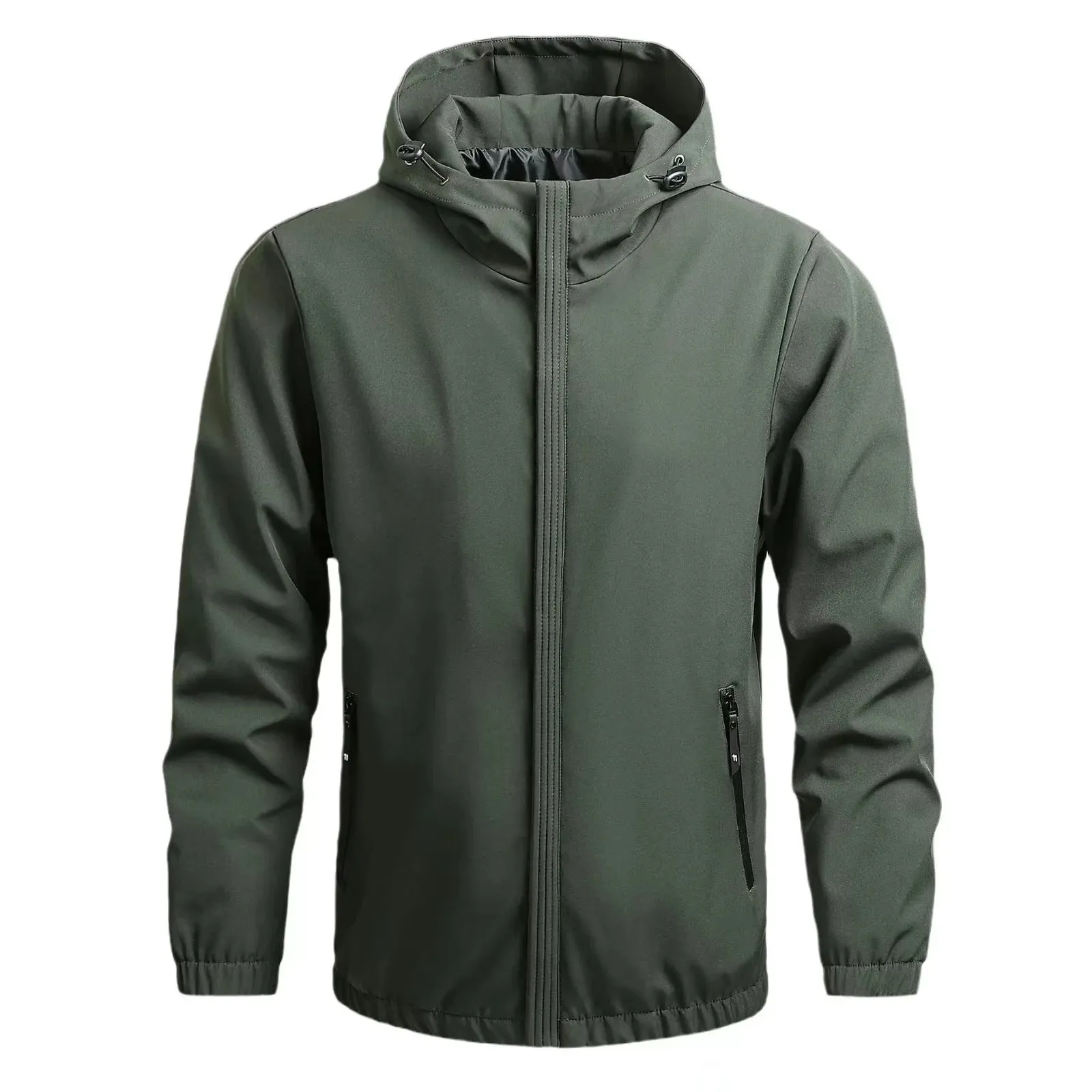 2024 Spring Autumn Windbreaker Waterproof Men's Jacket Outdoor Sports Camping Trekking Fishing Hooded Men's Coat Jacket for Men
