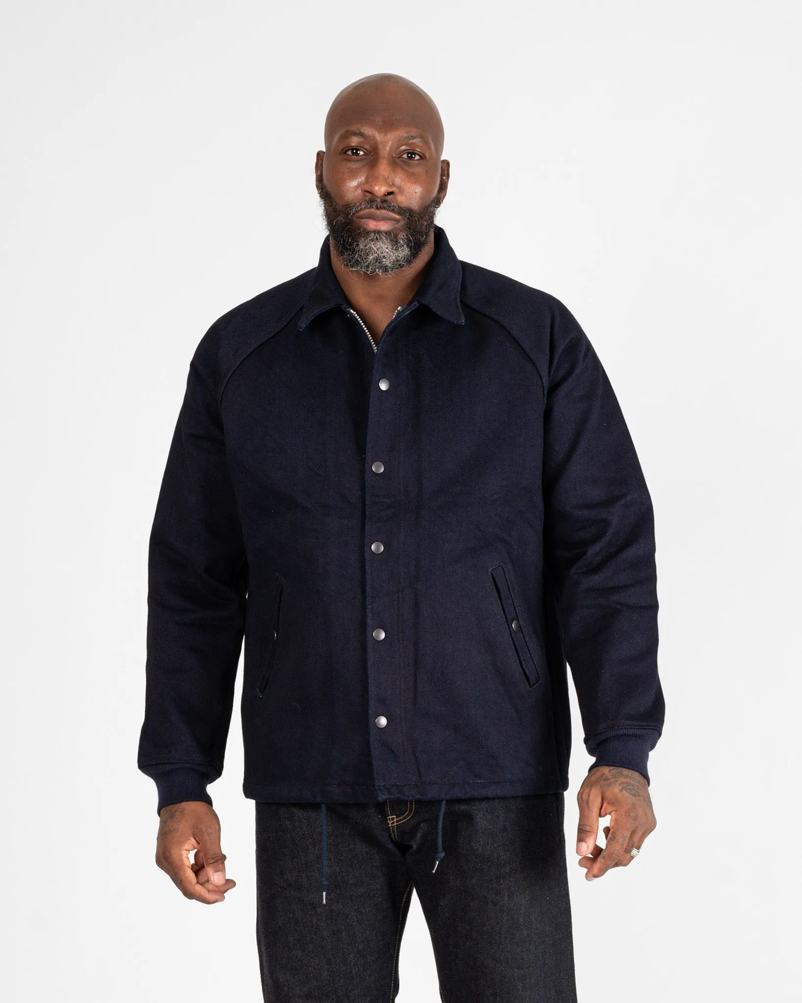 21oz Serge Windbreaker - Indigo