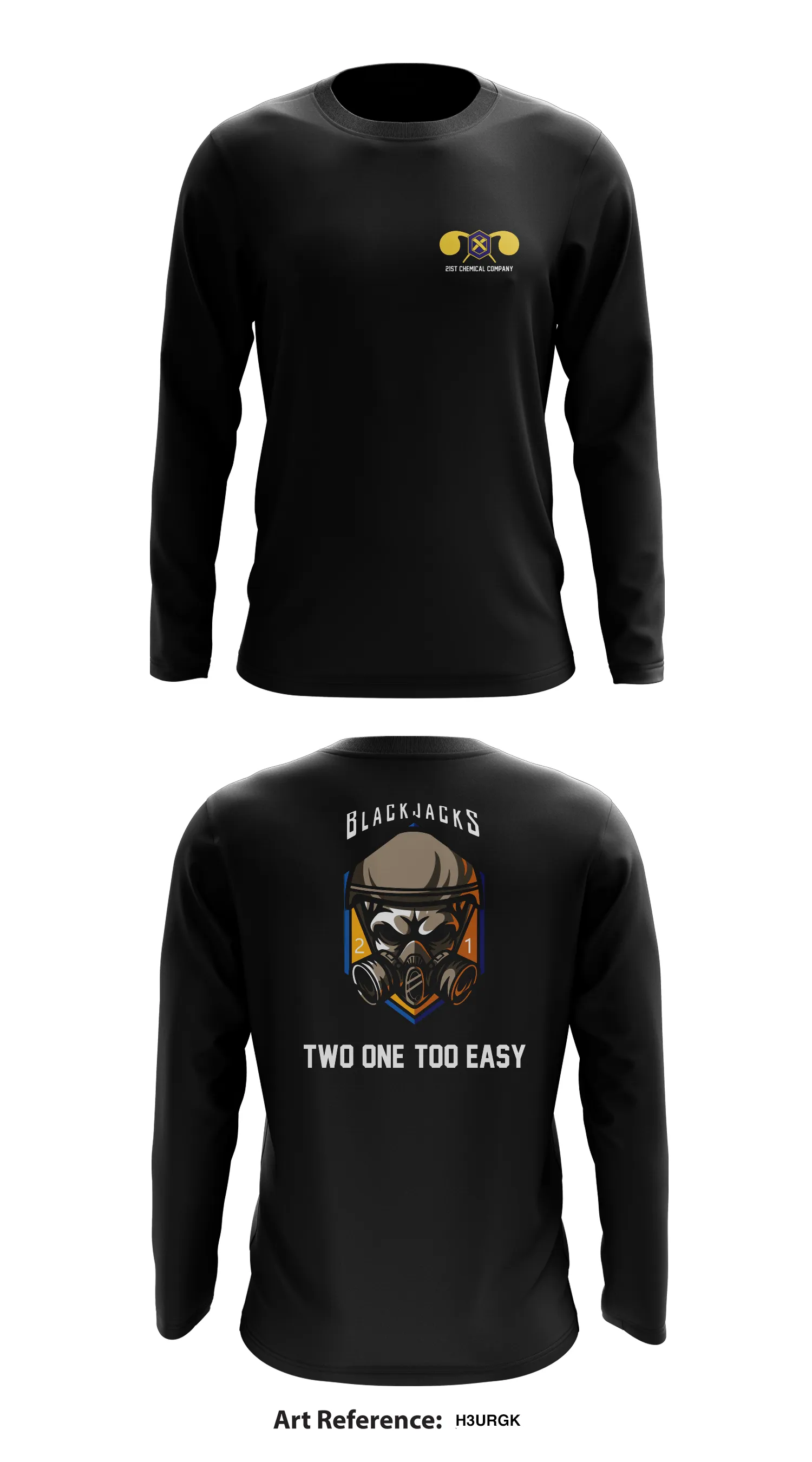 21st Chemical Company Store 1 Core Men's LS Performance Tee - h3urgK
