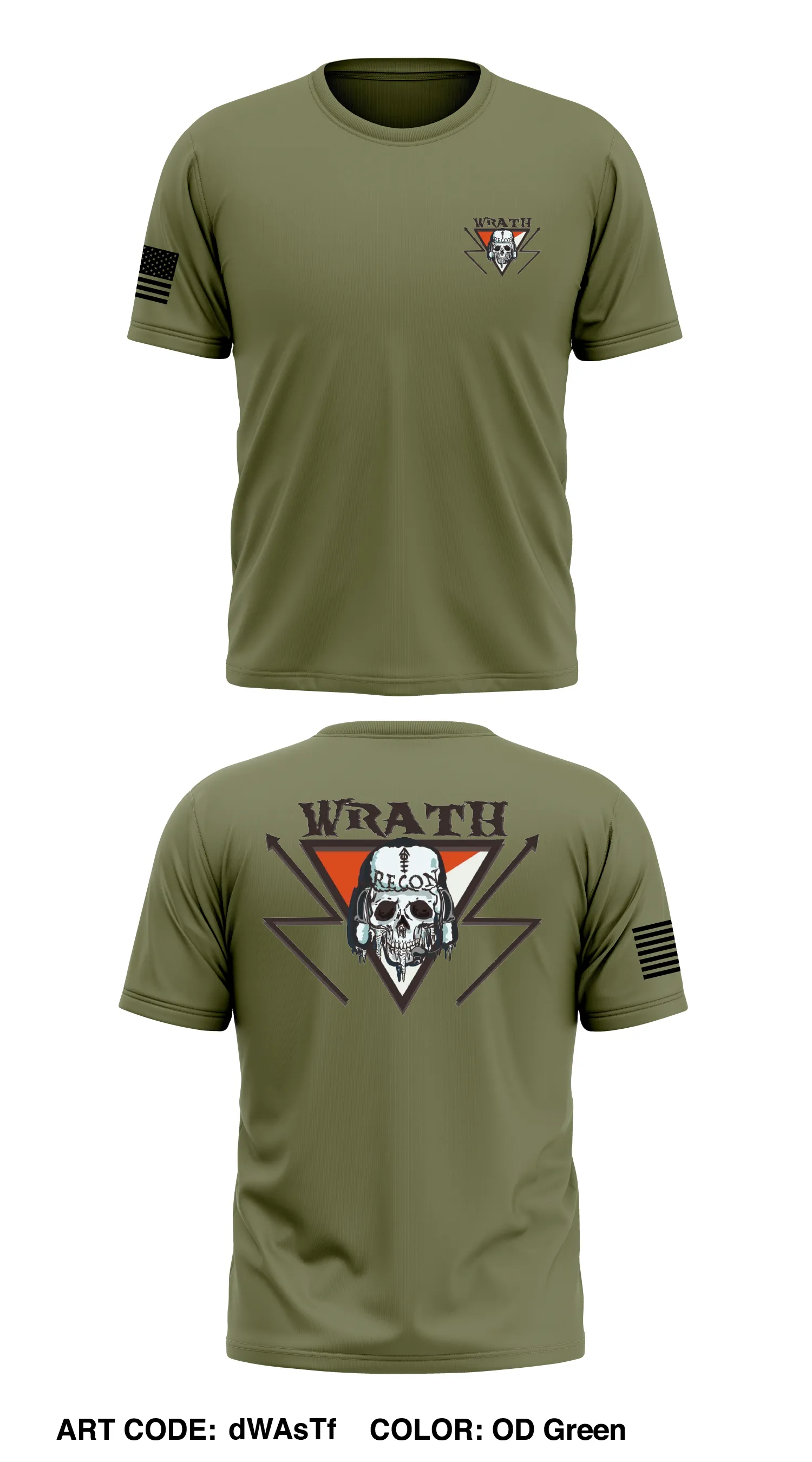 3-61 Cav Store 5 Core Men's SS Performance Tee - dWAsTf