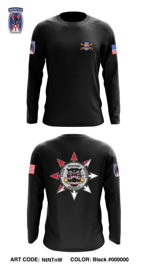 3-71 CAV HHT Store 1 Core Men's LS Performance Tee - NtNTnW