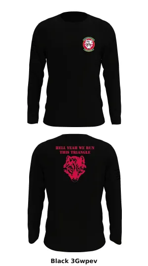 336th red wolves Store 1 Core Men's LS Performance Tee - 3Gwpev