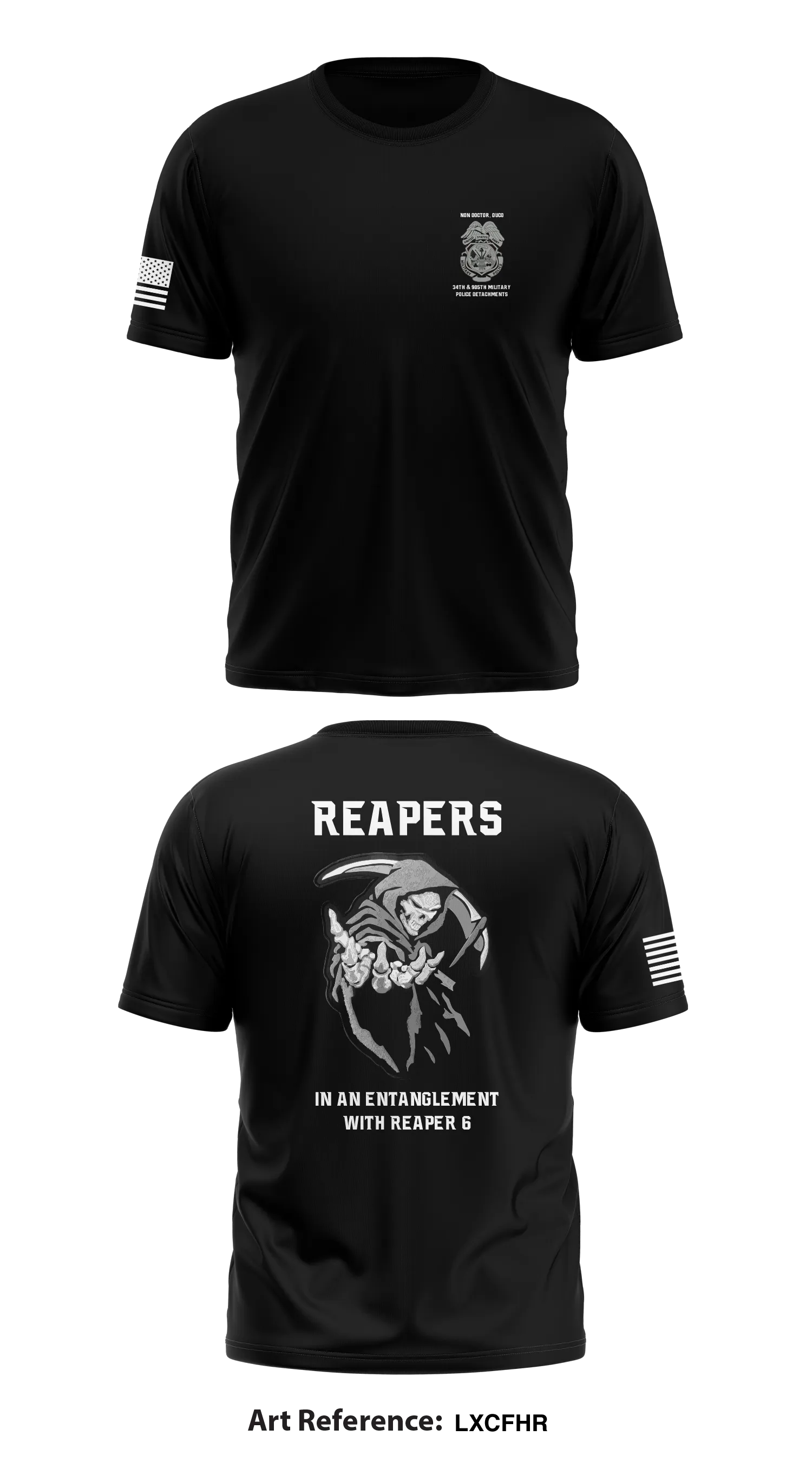 34th & 905th MP Dets Store 1 Core Men's SS Performance Tee - LXcfhr
