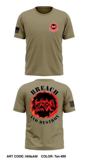 350th Engineer Company (MAC) Store 1 Core Men's SS Performance Tee - tW8eAM