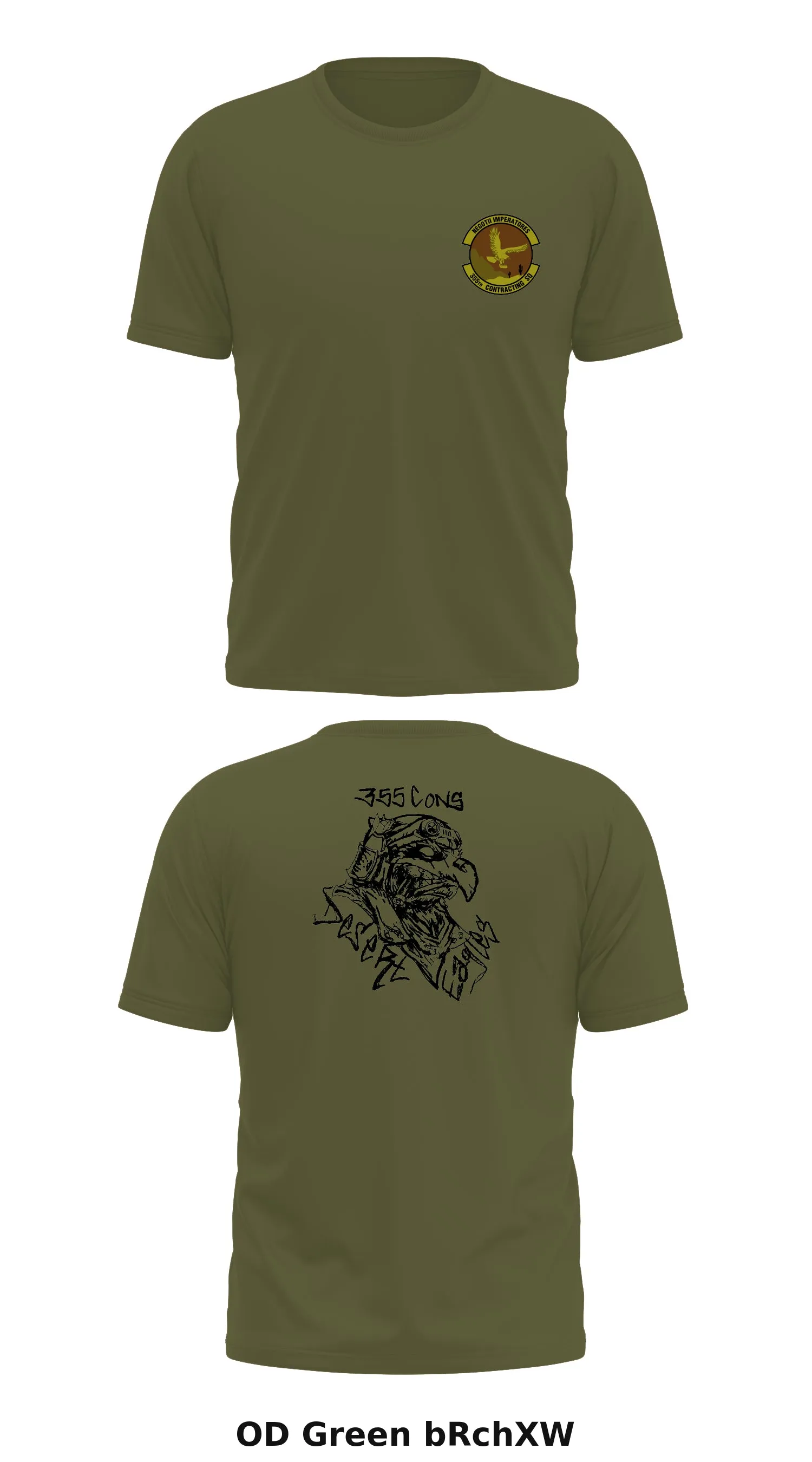 355 Contracting Squadron Store 1 Core Men's SS Performance Tee - bRchXW