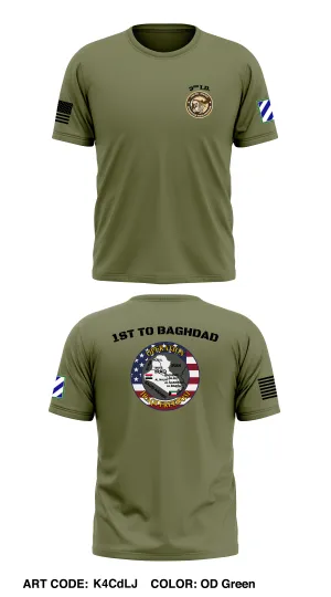 3rd I.D. Store 1 Core Men's SS Performance Tee - K4CdLJ