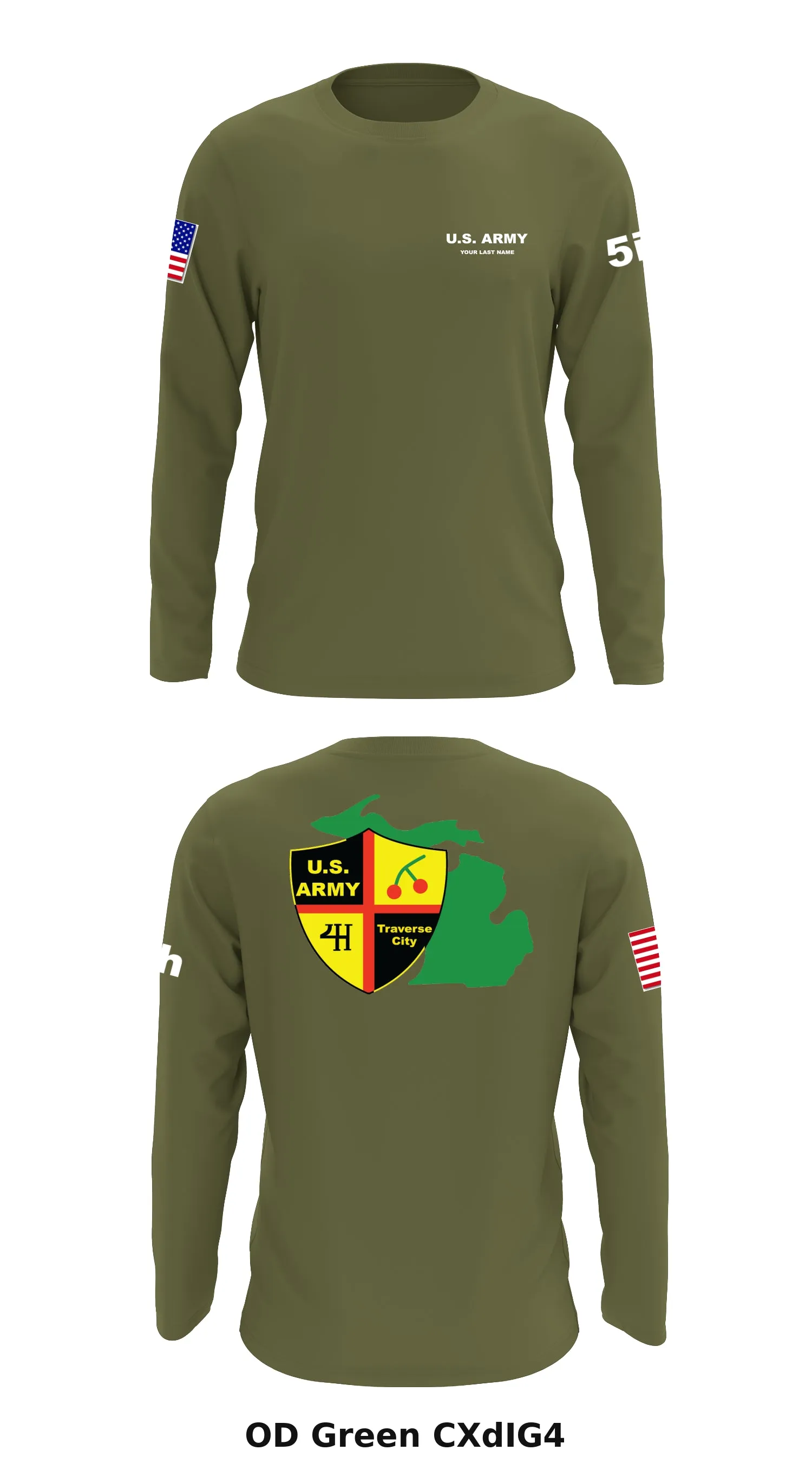 5i4h Store 1 Core Men's LS Performance Tee - CXdIG4
