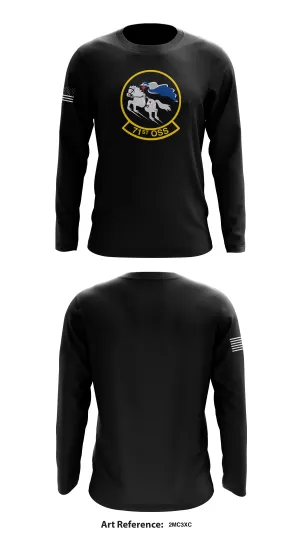 71st OSS Store 1 Core Men's LS Performance Tee - 2mc3Xc