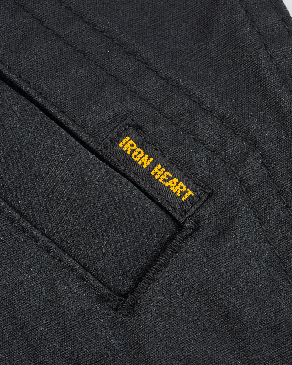 7oz Rubber Wax Coated Windbreaker - Black