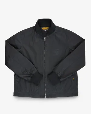 7oz Rubber Wax Coated Windbreaker - Black