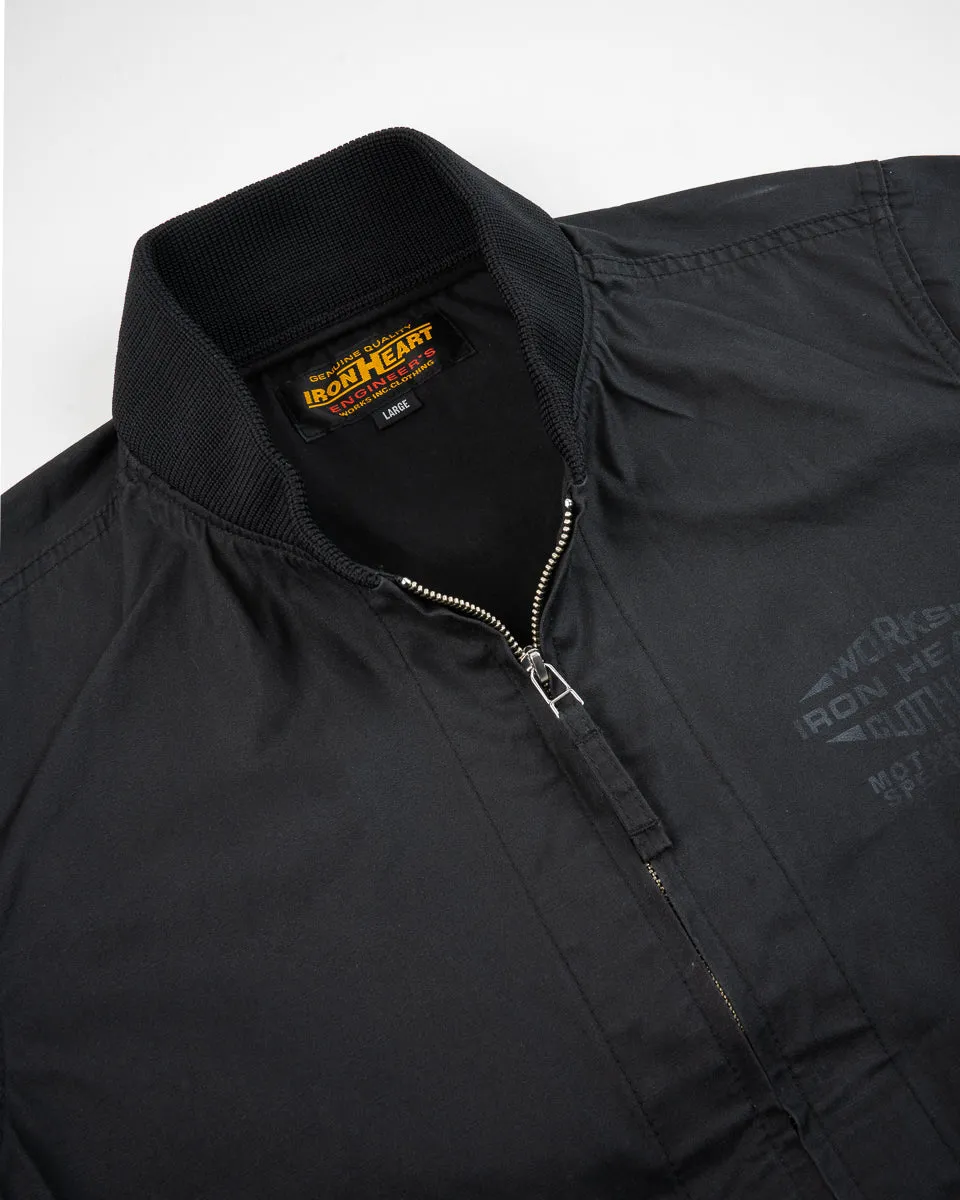 7oz Rubber Wax Coated Windbreaker - Black