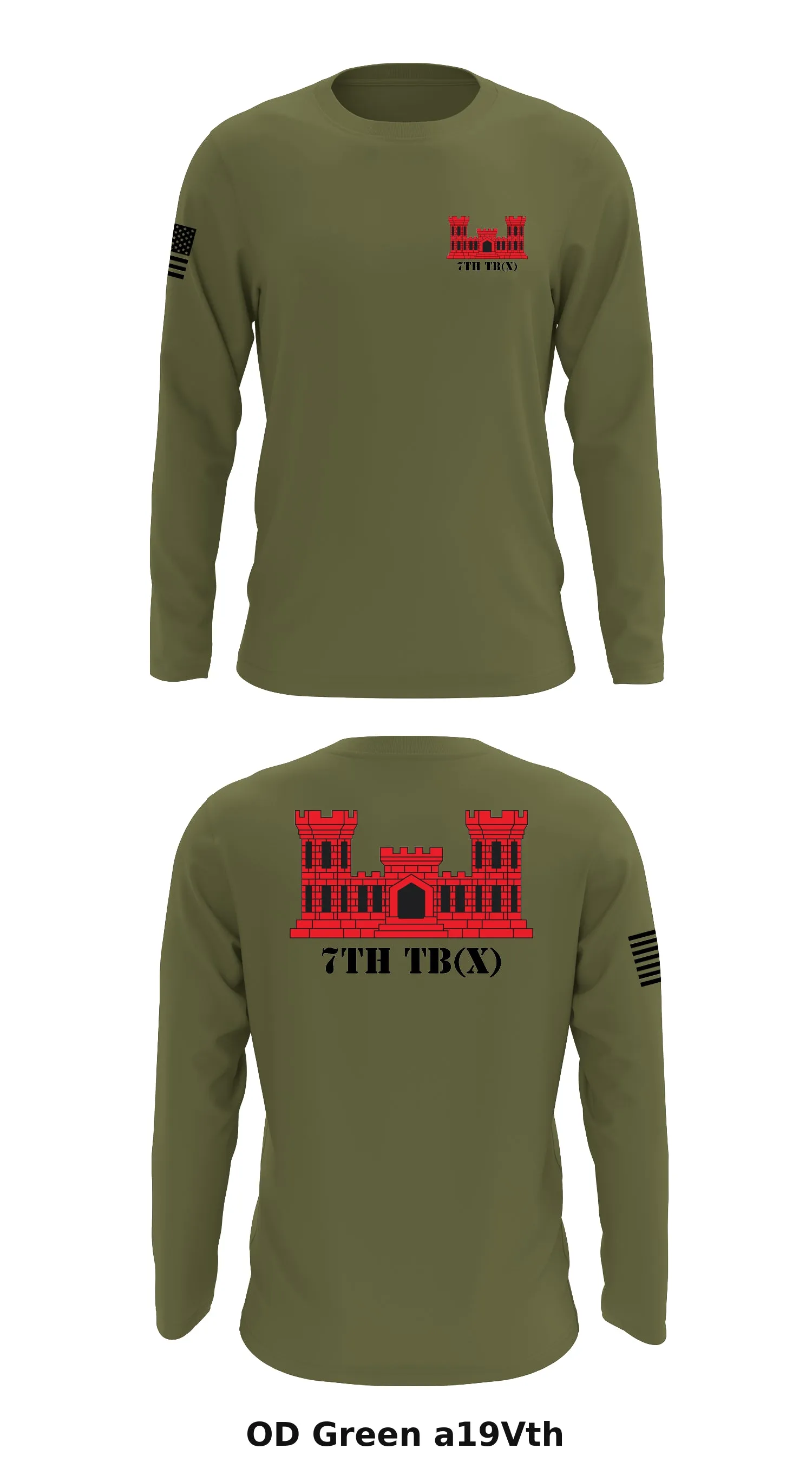 7th TB(X) Store 1 Core Men's LS Performance Tee - a19Vth