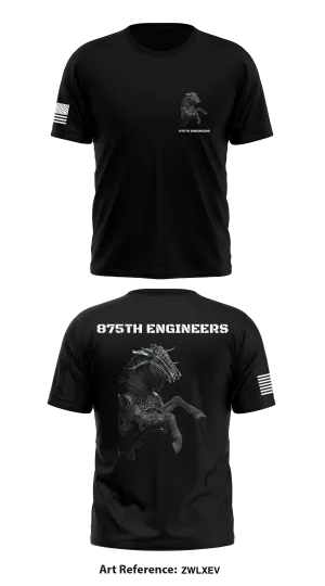 875th engineers Store 1 Core Men's SS Performance Tee - ZWLxEv