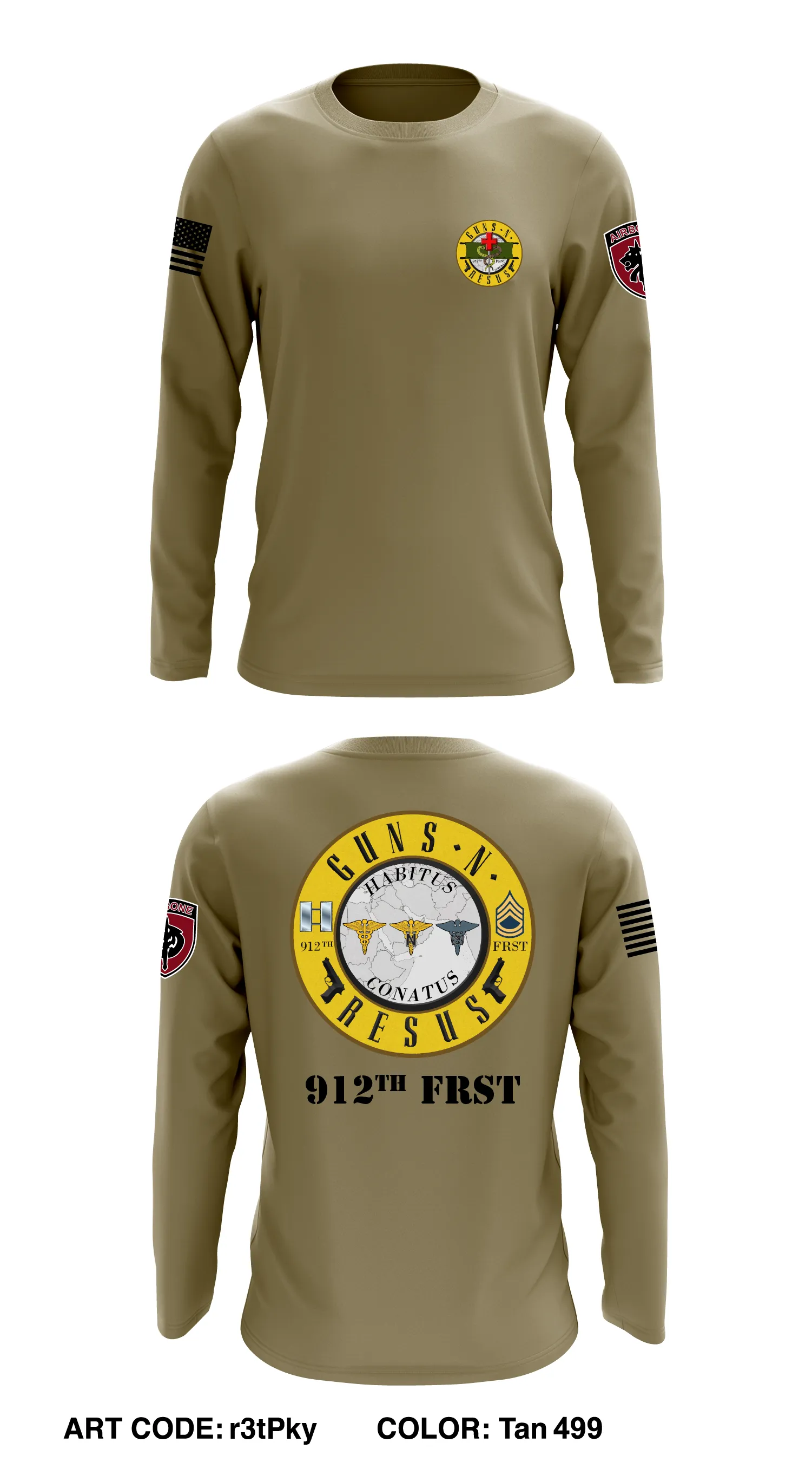 912th FRST Store 1 Core Men's LS Performance Tee - r3tPky