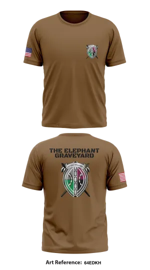 91st CA The Elephant Graveyard  Store 1 Core Men's SS Performance Tee - 64EdkH