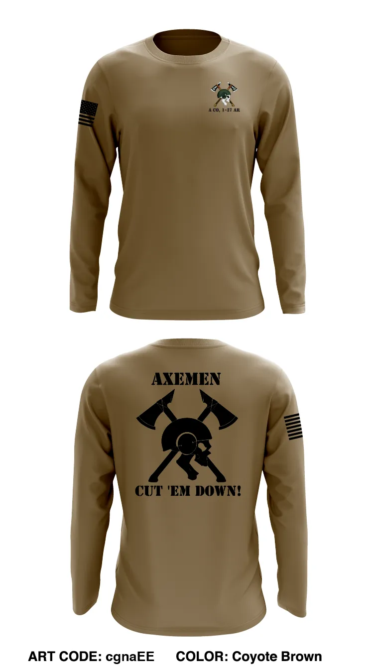 A Co, 1-37AR Store 1 Core Men's LS Performance Tee - cgnaEE