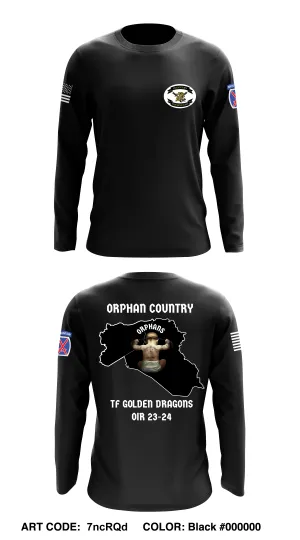 A co 2-14 3rd platoon Core Men's LS Performance Tee - 7ncRQd