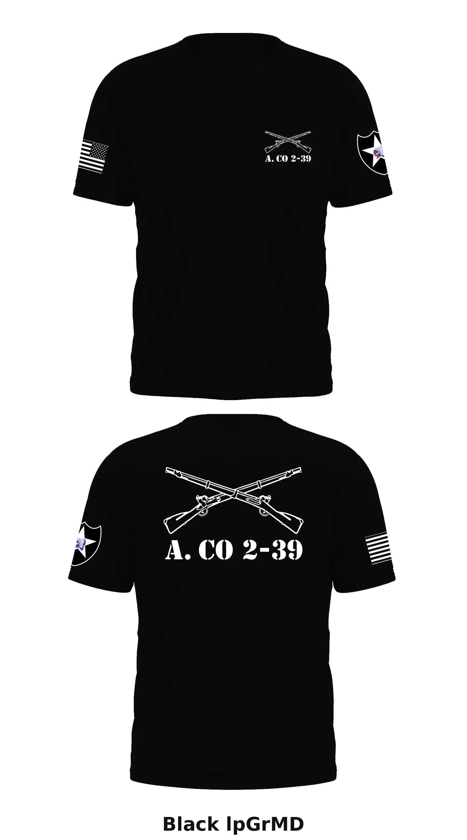 A. Co 2-39 Store 1 Core Men's SS Performance Tee - lpGrMD