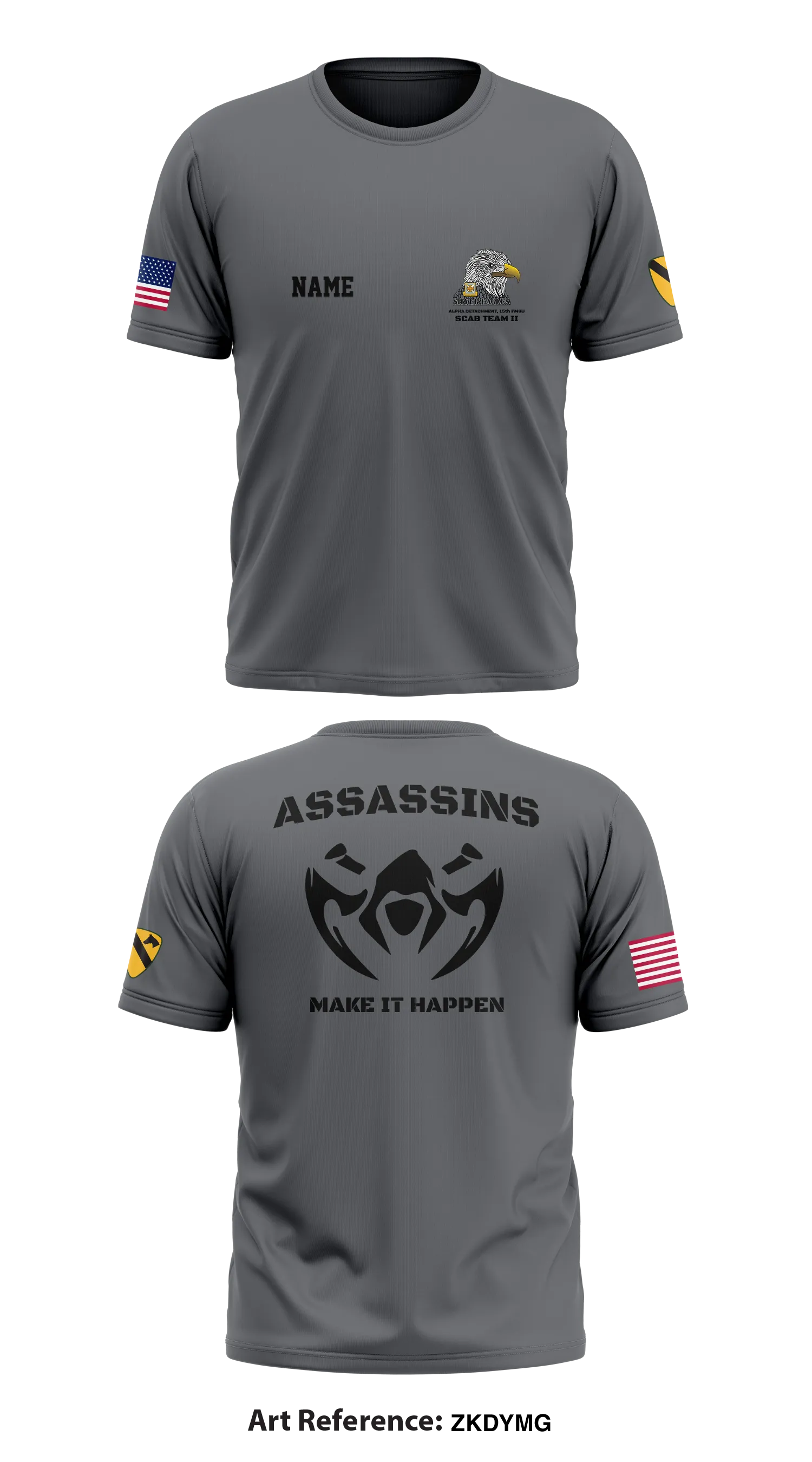 A DET / 15th FMSU Store 1 Core Men's SS Performance Tee - zkDyMG