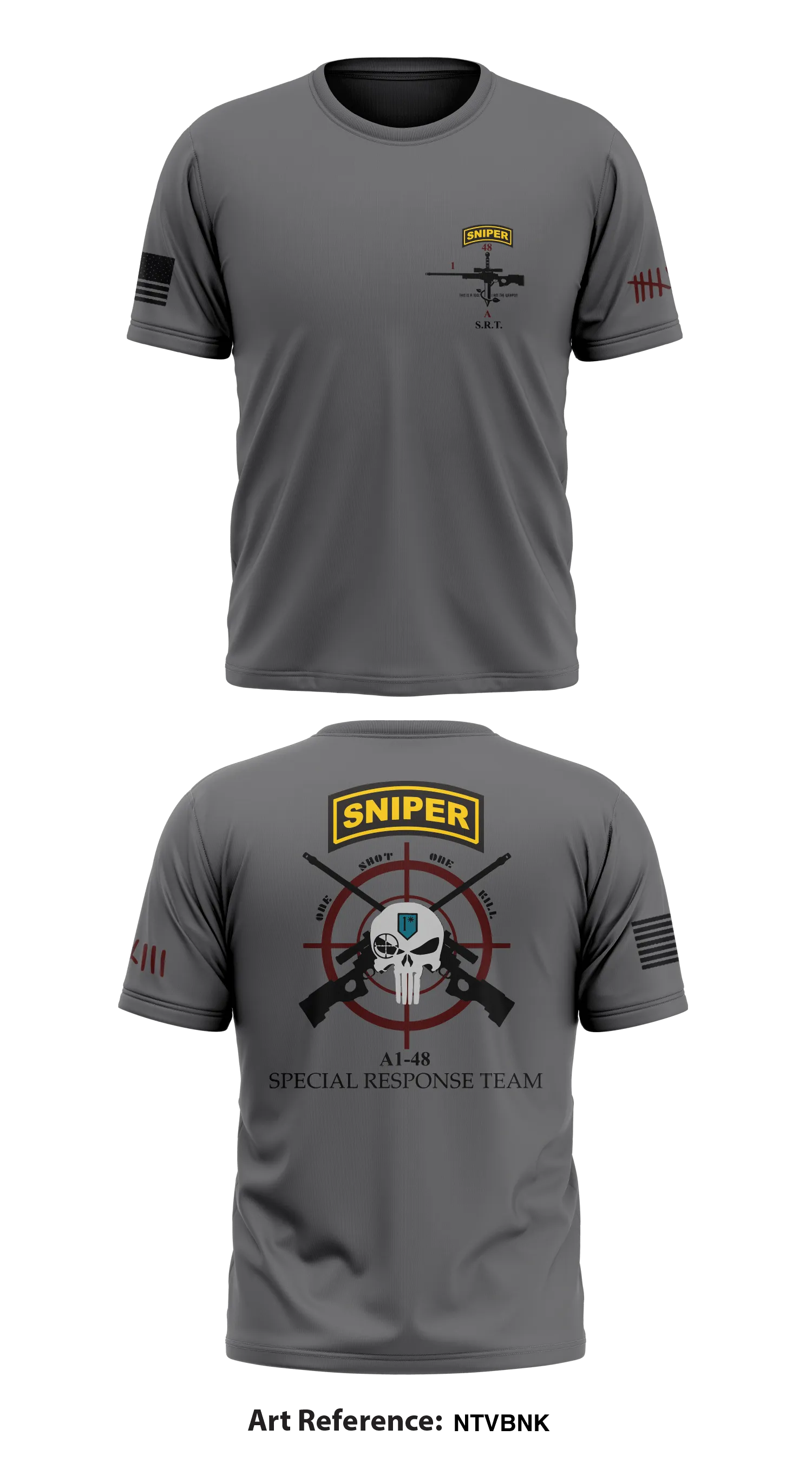 A1-48 Store 1 Core Men's SS Performance Tee - NTvBNK