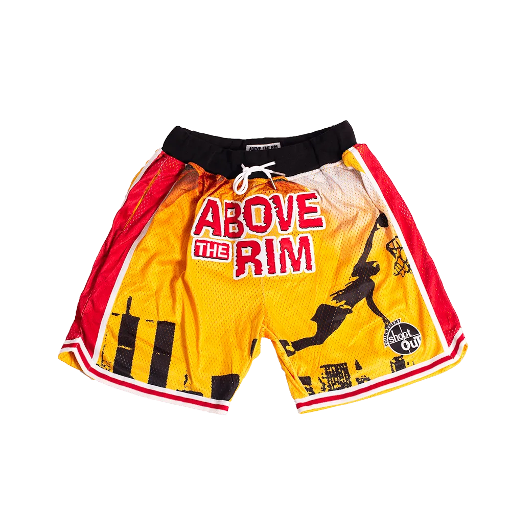 ABOVE THE RIM BASKETBALL SHORTS YELLOW